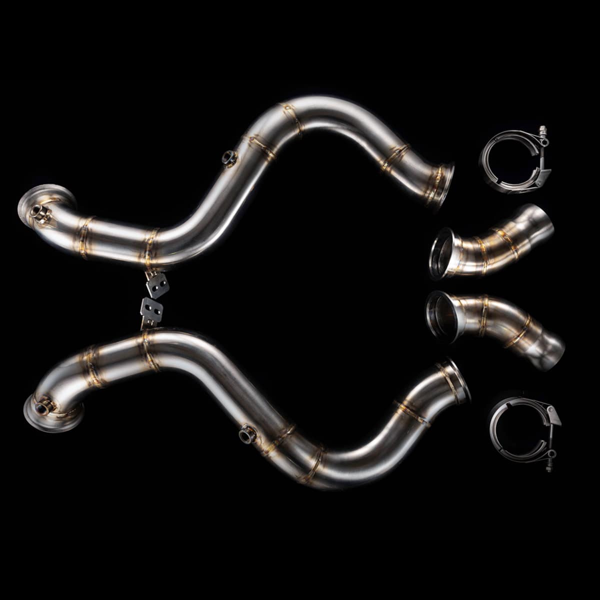 Mercedes AMG C63(S) M177 Catless Downpipes BlackBoost UAE