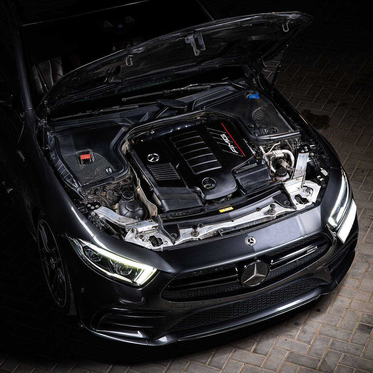 Mercedes AMG CLS 53 M256 Cold Air Intake BlackBoost UAE USA mercedes-amg-cls-53-m256-cold-air-intake-blackboost-uae-usa